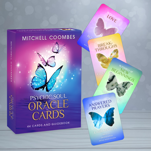 Load image into Gallery viewer, Psychic Soul Oracle Cards: 44 Cards and Guidebook
