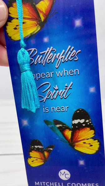 Load and play video in Gallery viewer, 3D Butterfly Bookmark with Tassel
